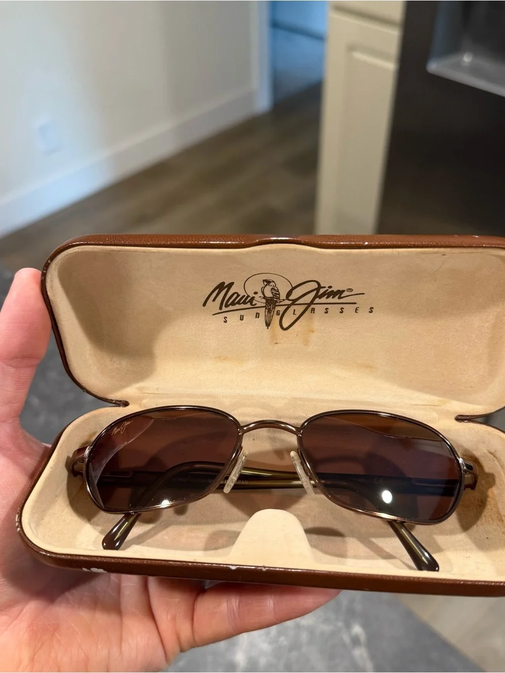 Maui Jim MJ-133-23 Hilo Original OG vintage polarized sunglasses with case